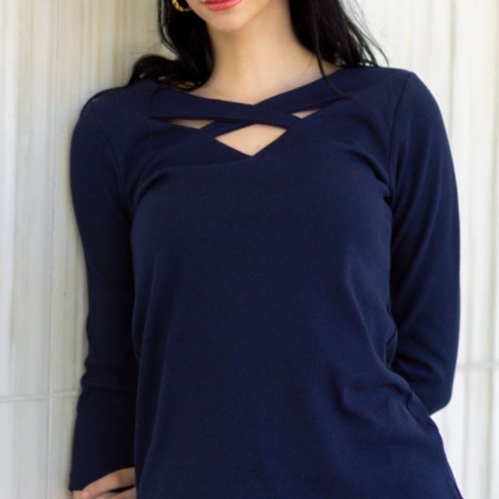 Urban Diction Blue Top